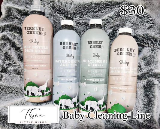 (4pk)Non-toxic Baby Cleaning Line